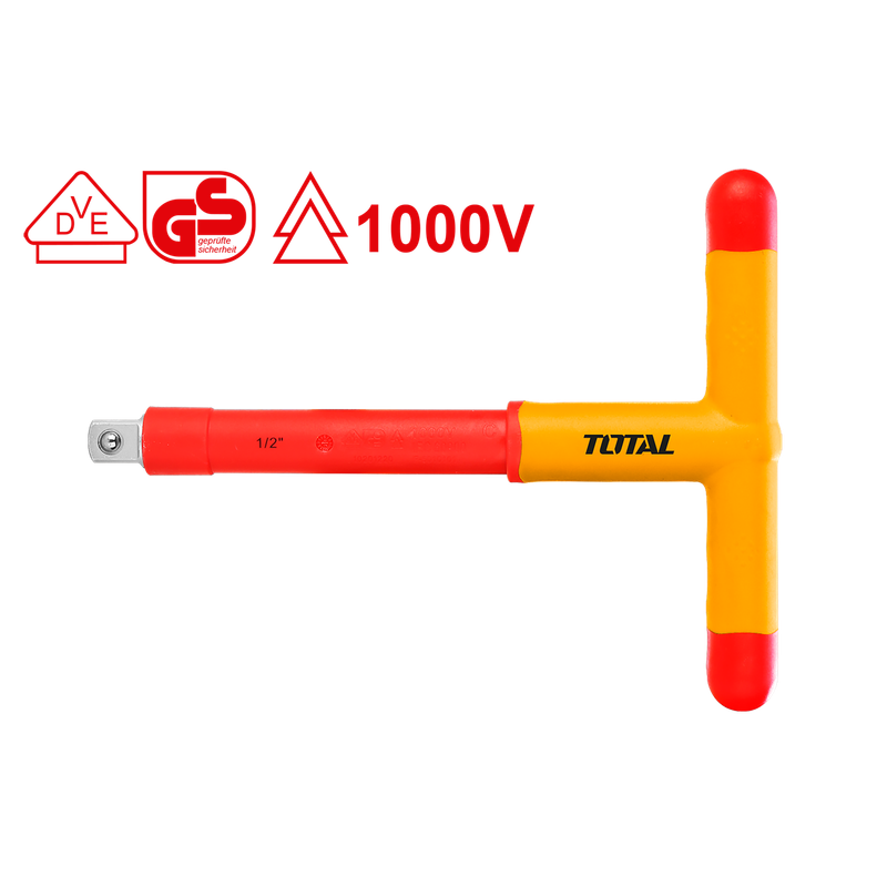 1/2" Insulated T-handle wrench (VDE Certified)