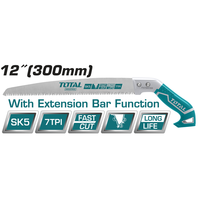 12" Industrial Pruning saw(Extension bar function)