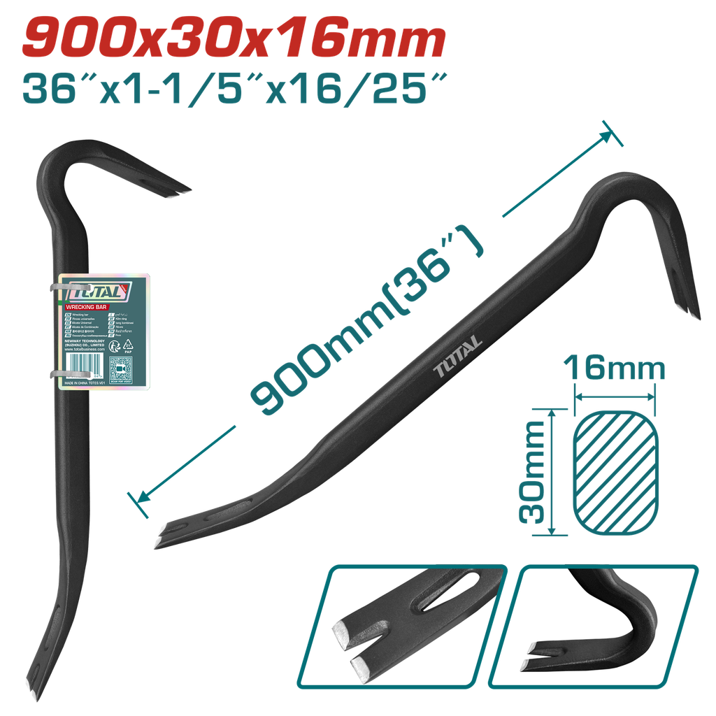 36" Wrecking Bar