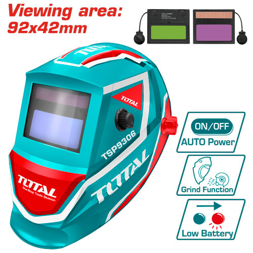 Auto Darkening Welding Helmet Variable Shade (9-13)