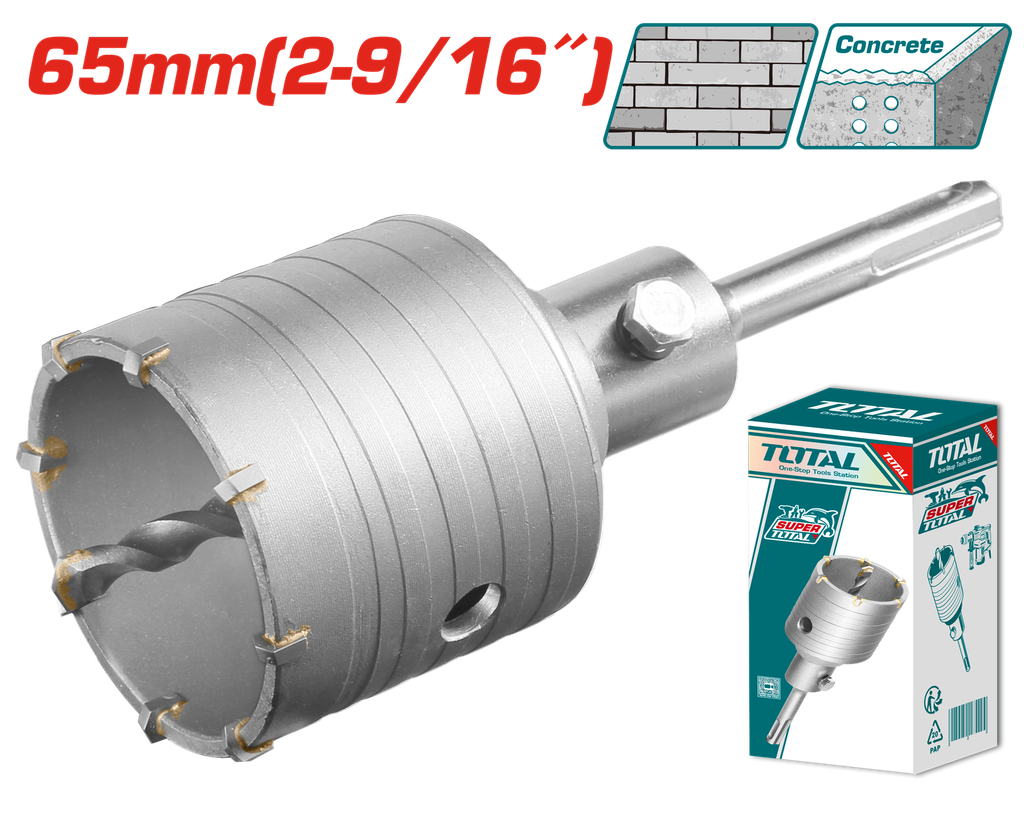 2-1/2" Hole core bit