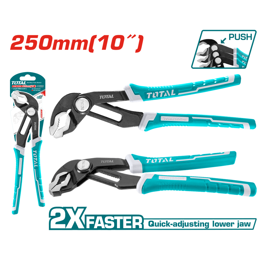 10" Industrial Quick Open Groove Joint Plier