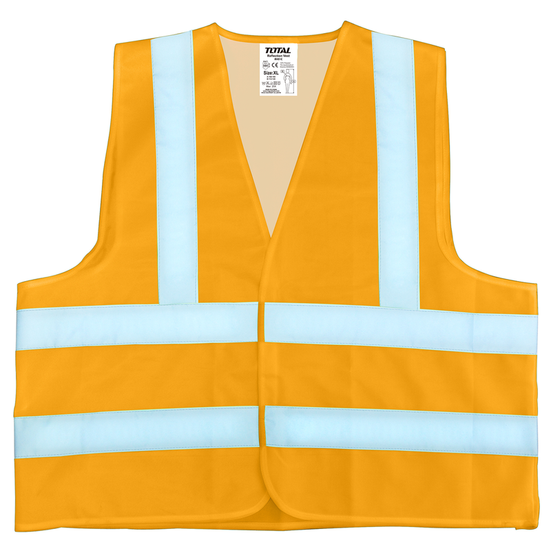 Gilet réfléchissant orange