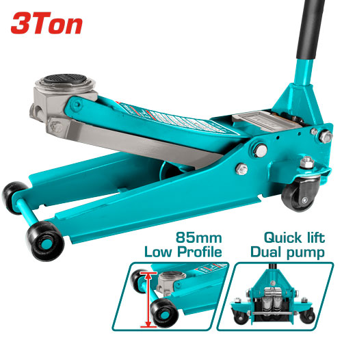 3ton cric rouleur profil bas