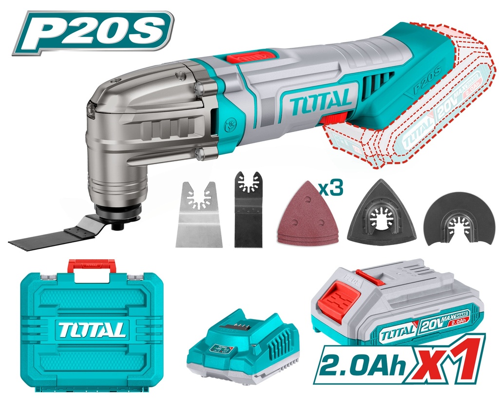 20V Lithium-Ion multitool Combo (1Battery+1Charger)