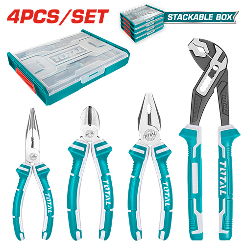 4 Pcs stackable Pliers set