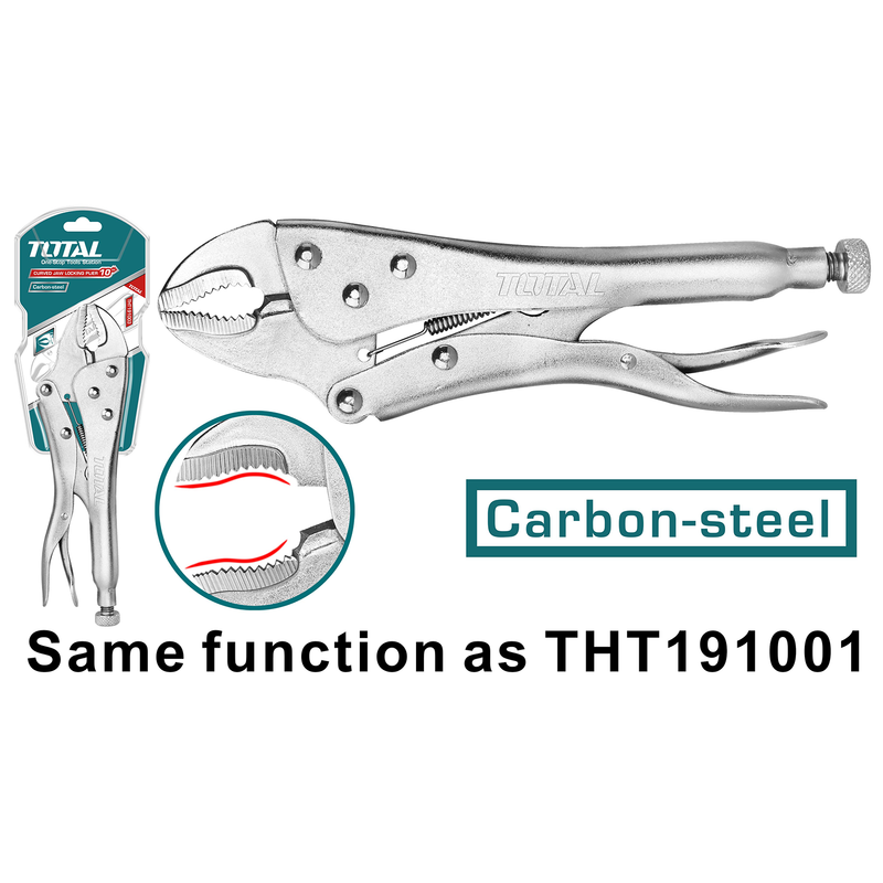 10" Curved jaw locking plier