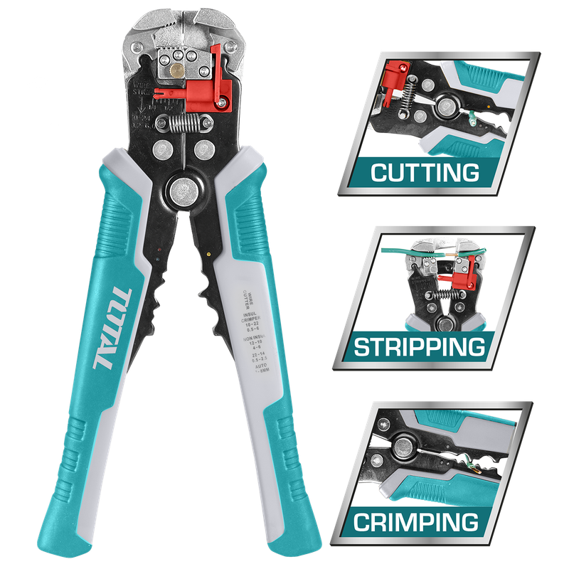 Pince à dénuder automatique (cutting, stripping, crimping)