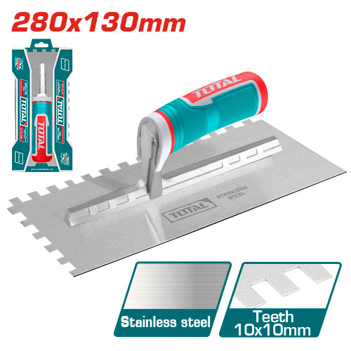 11"X5" Plastering trowel with teeth