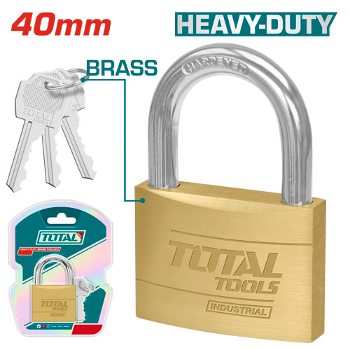 40 MM cadenas en laiton robuste