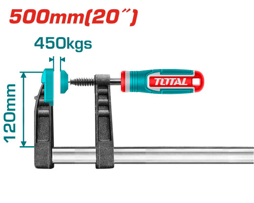 5"x20" F clamp