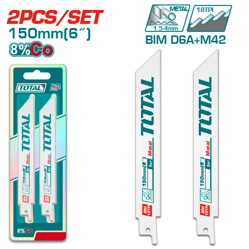 2PCS Reciprocating saw blade for metal