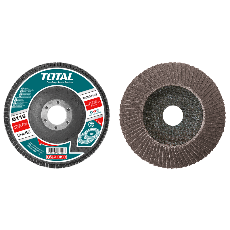 4.5" p60 disque à lamelles pour acier
