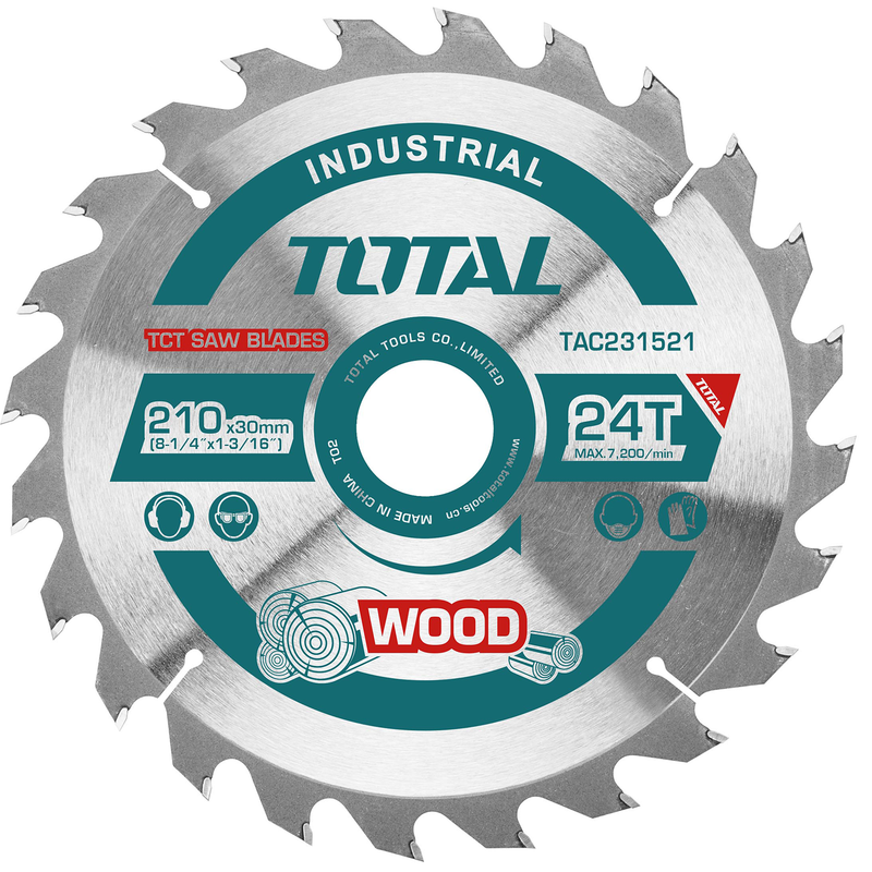 TCT saw blade 8-1/4" 24T for wood
