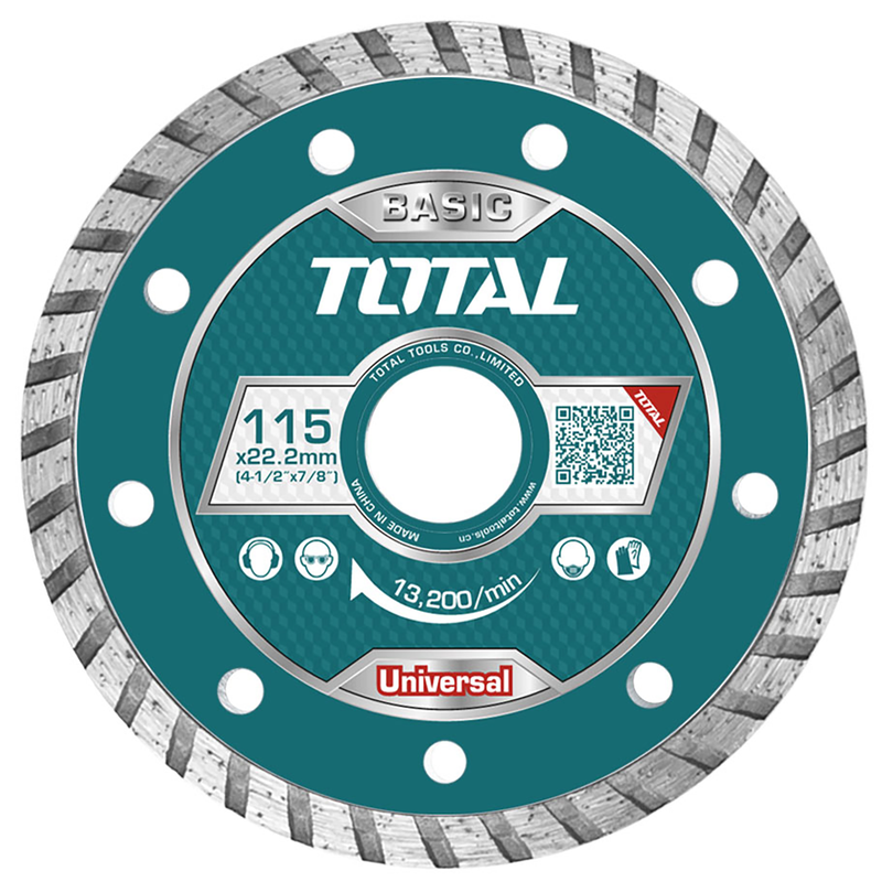 [TAC2131153] 4 1/2"x7/8" disque diamant turbo