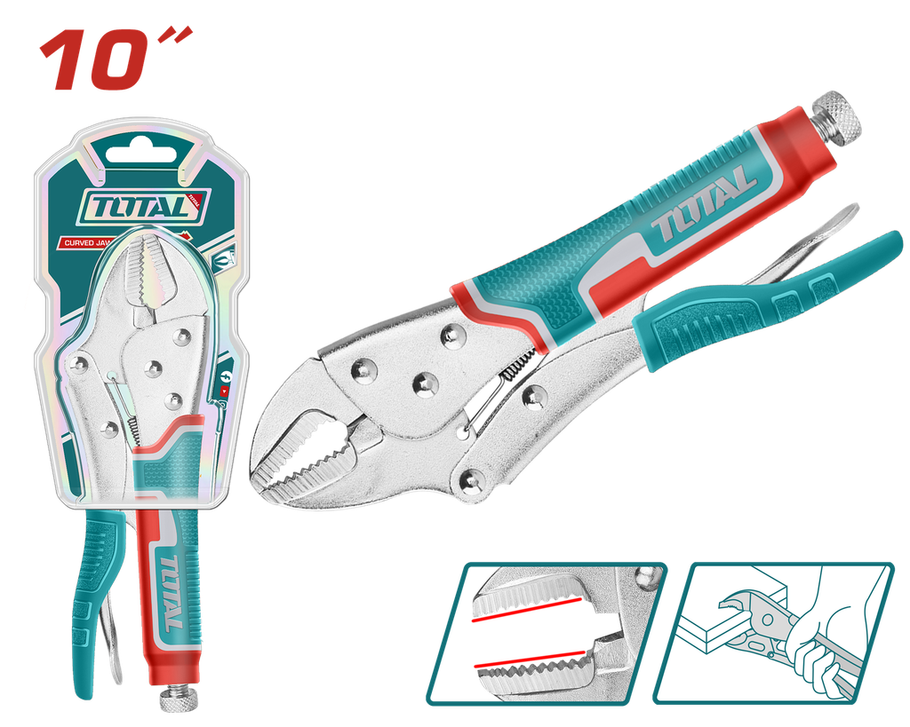 10" Straight jaw plier