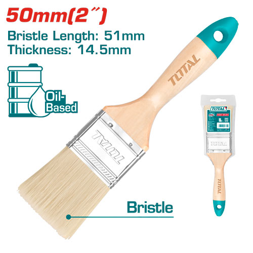 2" Paint brush(Wooden Handle)