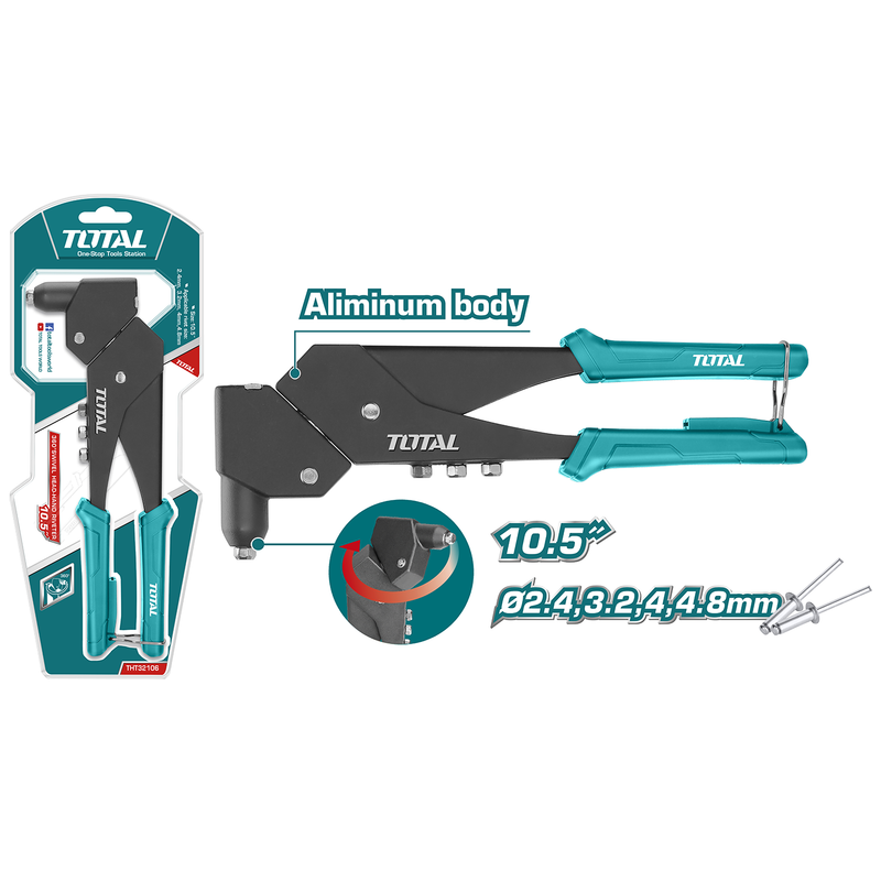 360°Swivel head-hand Riveter