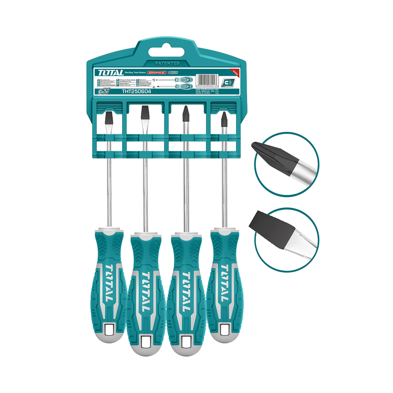 4 pcs screwdriver set