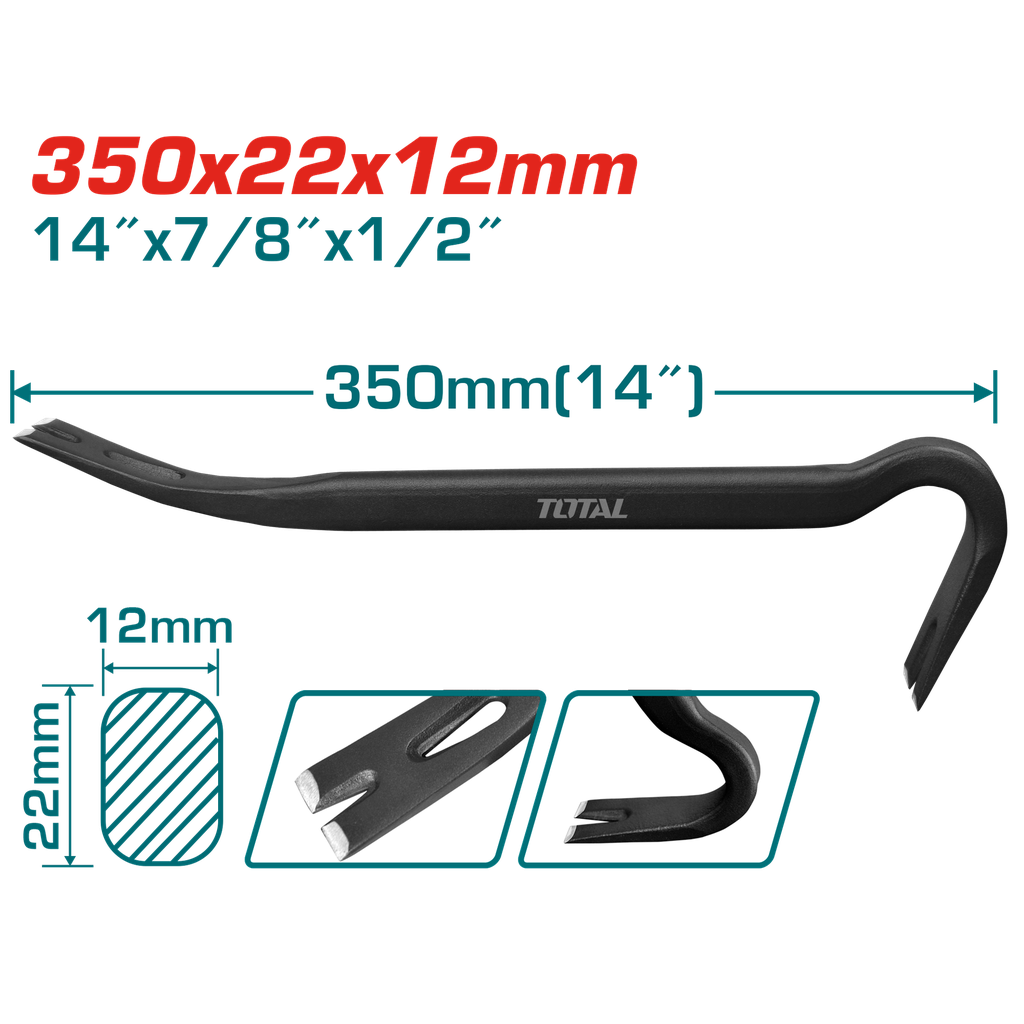 [THT431142] 14" Wrecking Bar
