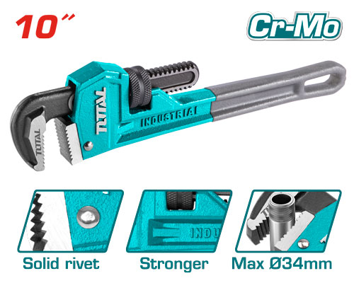 10" Pipe wrench (Coated Handle)