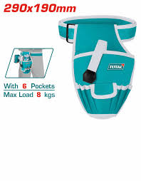 6 Pockets Tools Pouch with belt