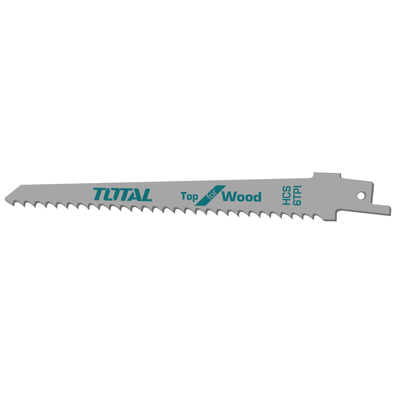 Reciprocating saw blade for wood