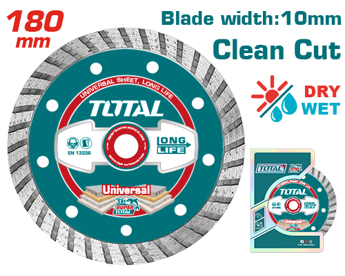 7"X7/8" Turbo diamond disc