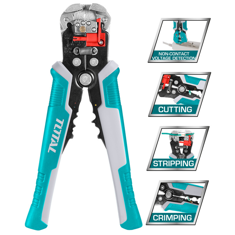 (4 in1) Automatic wire stripper and voltage detector