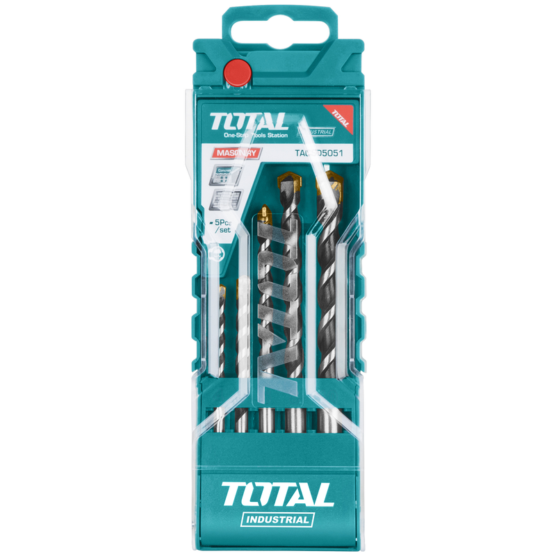 5 PCS Industrial Masonry drill bits set