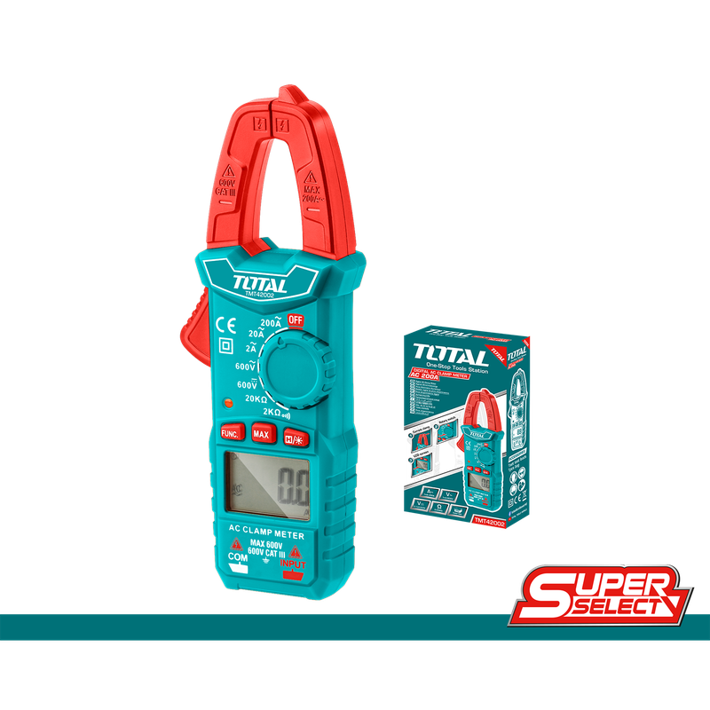 Digital AC clamp meter(200A-600V)