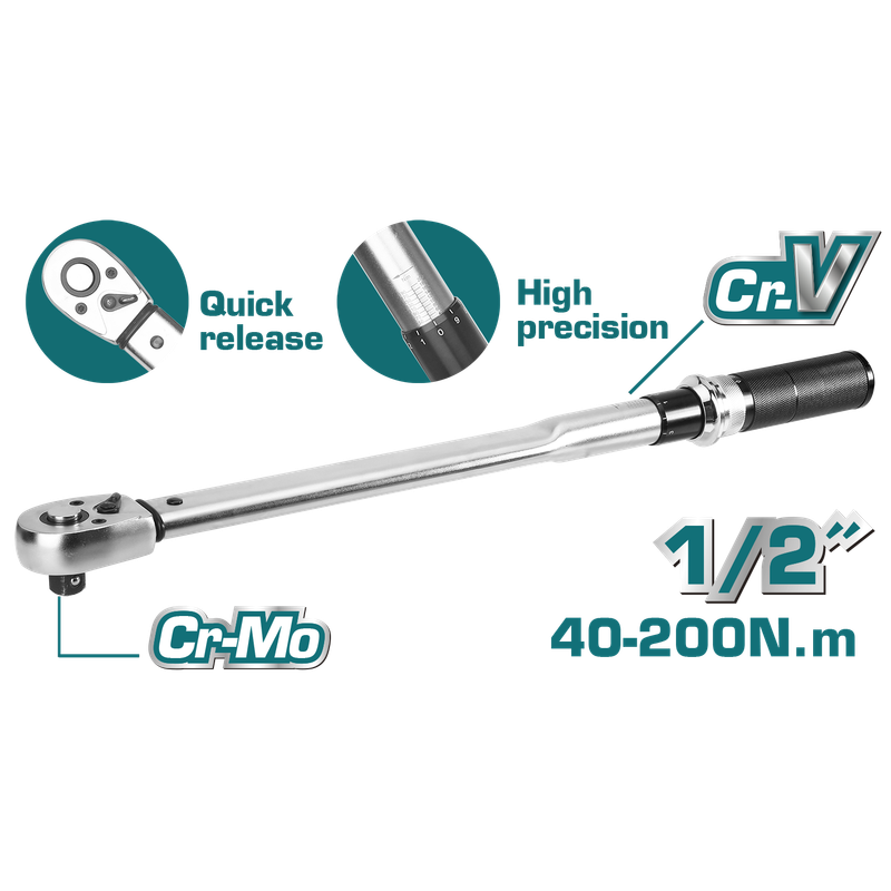 Industrial Torque Wrench (Cr-Mo)