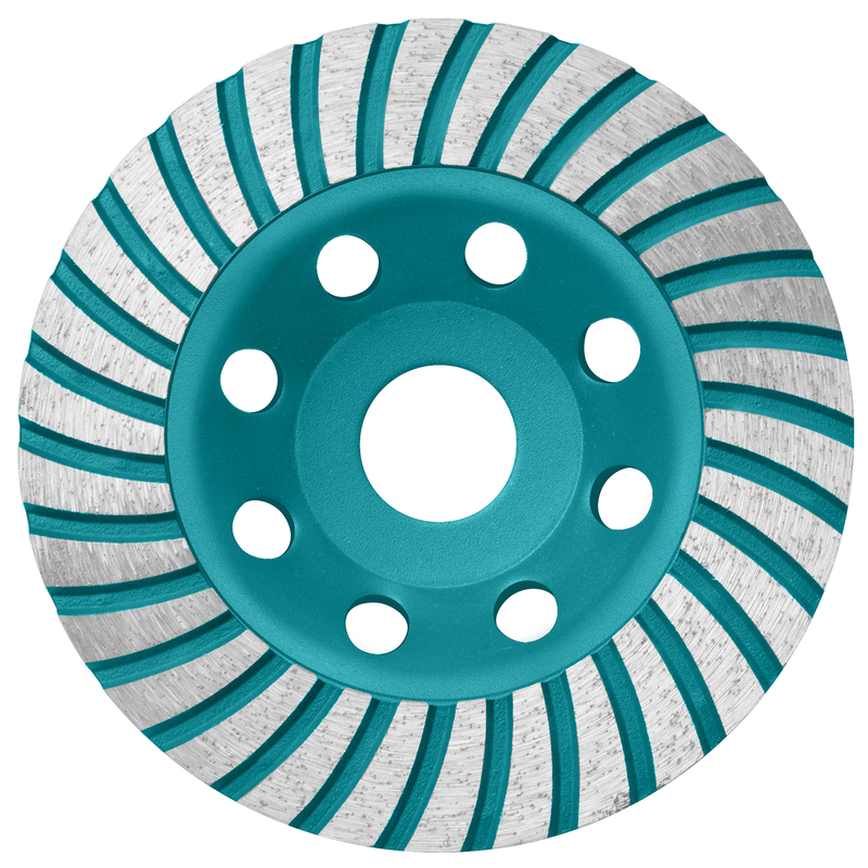 6" segmented turbo cup grinding wheel