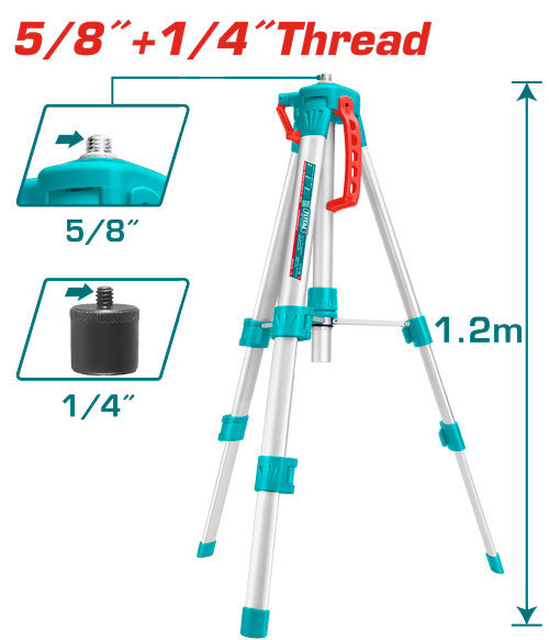 [TLLT01152] Trépieds pour niveaux laser