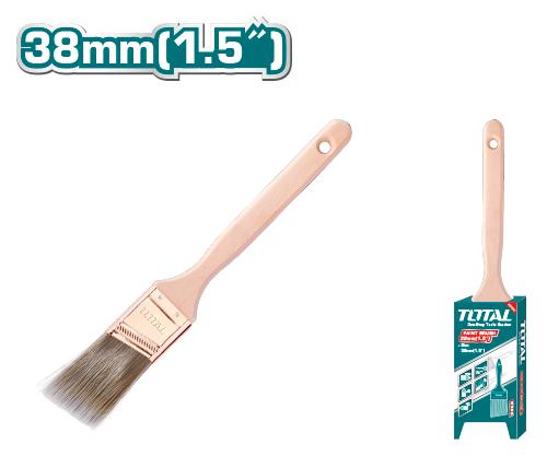 1.5" Angle sash brush (Wooden Handle)