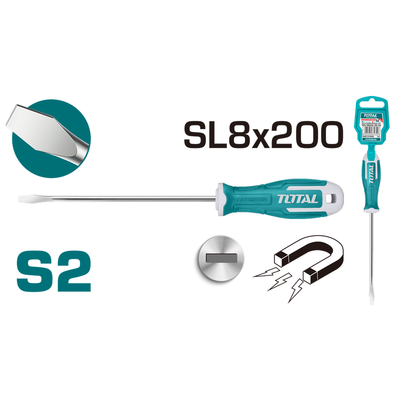 5/16"X8" Slotted screwdriver