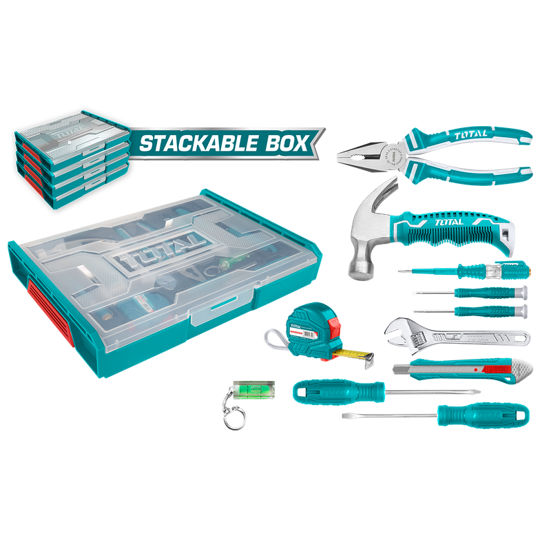 11 Pcs Stackable household tools set