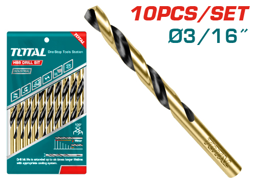 3/16" HSS drill bit
