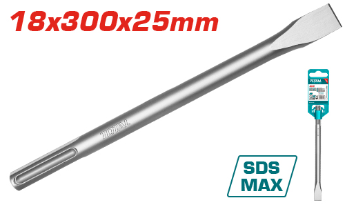 12"X1" Flat SDS max chisel