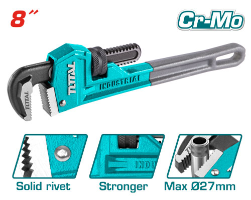 8" Pipe wrench (Coated Handle)