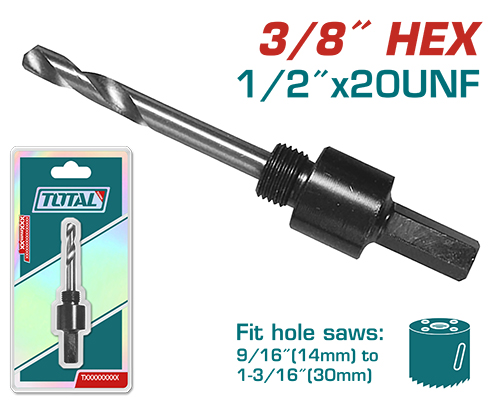 3/8" Arbor for hole saw