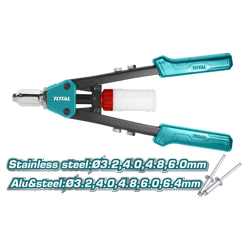 Pince à riveter(compatible rivets inox, aluminium et acier)