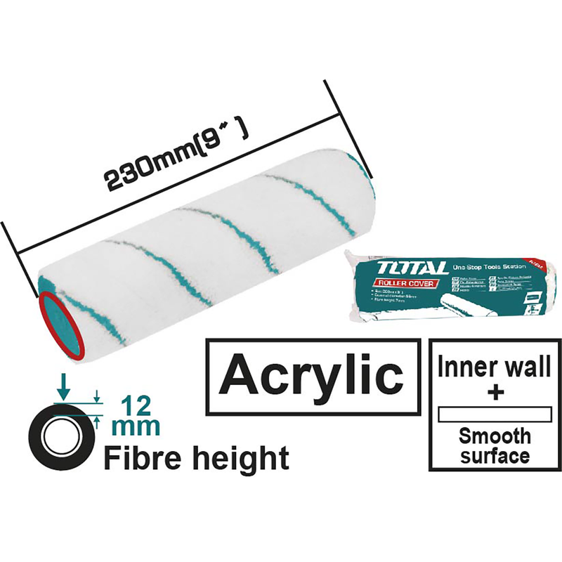 9" Roller cover(Inner wall)