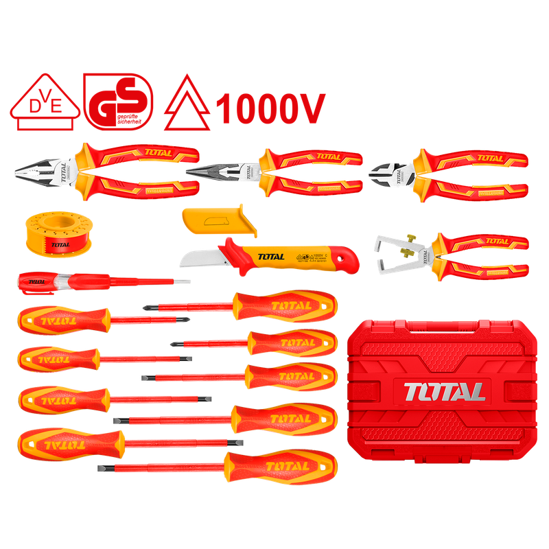 16PCS insulated hand tools set (VDE Certified)