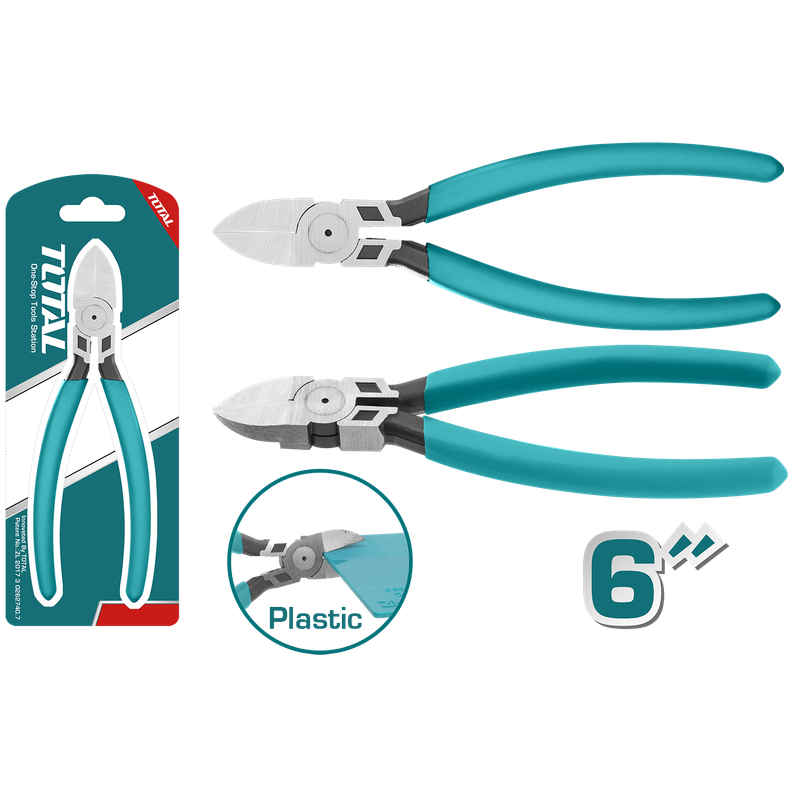 Plastic cutting pliers