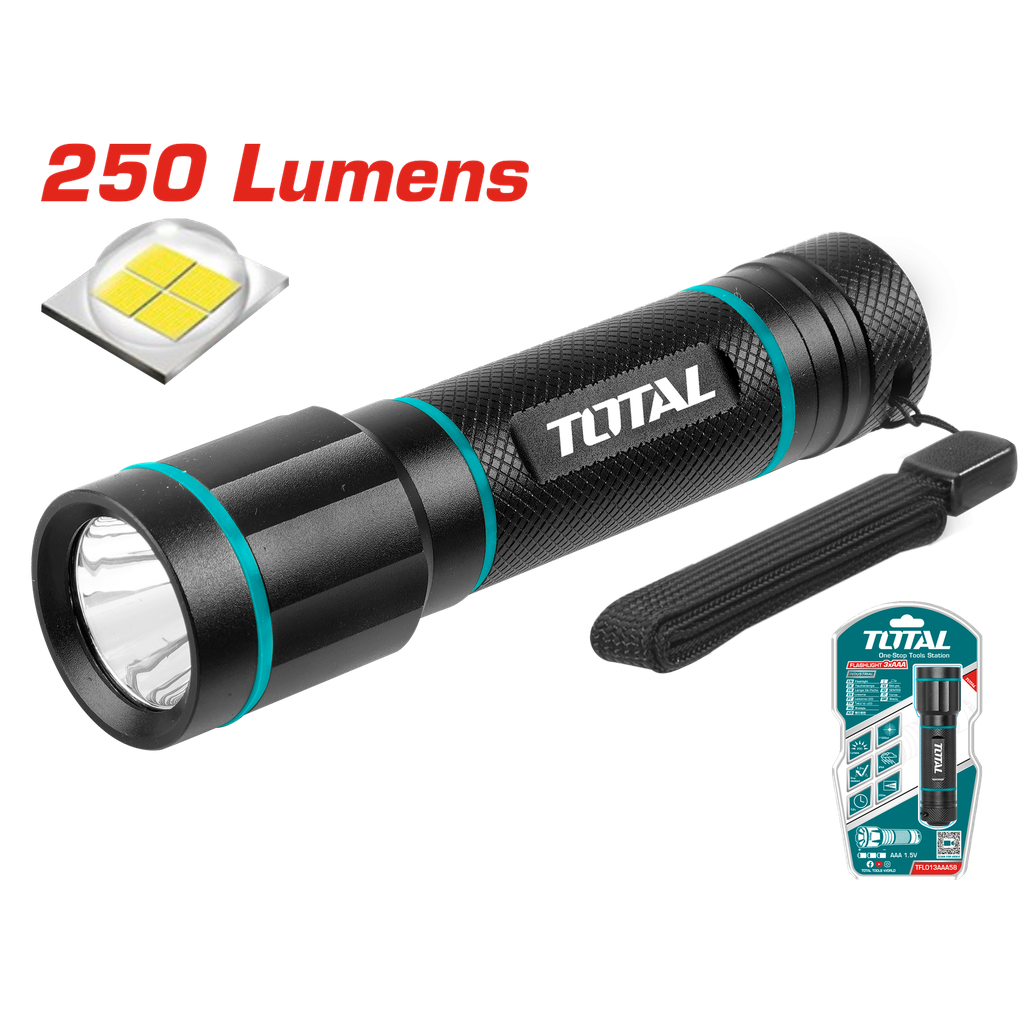 250 lumens industriel flashlight