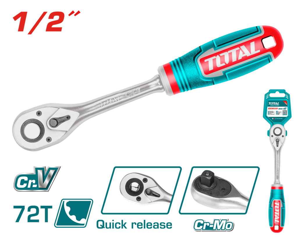 1/2" Industrial ratchet wrench