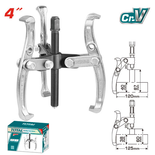 4" Three Jaws Puller (Heavy Duty)