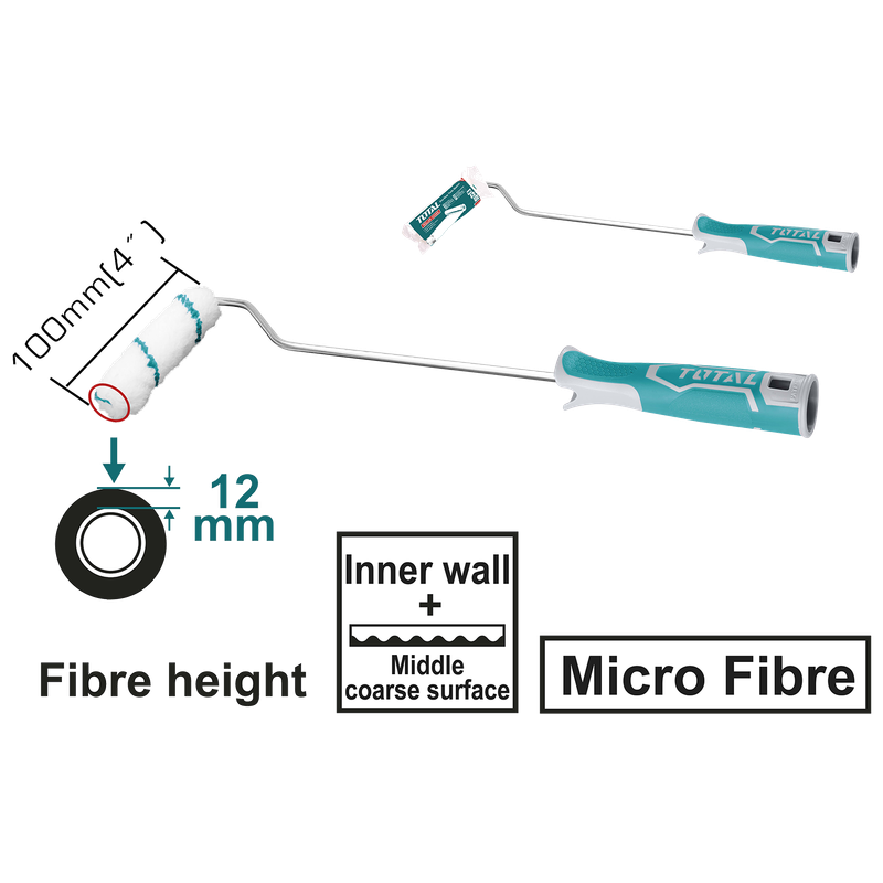 4" Mini cylinder brush (Inner wall)