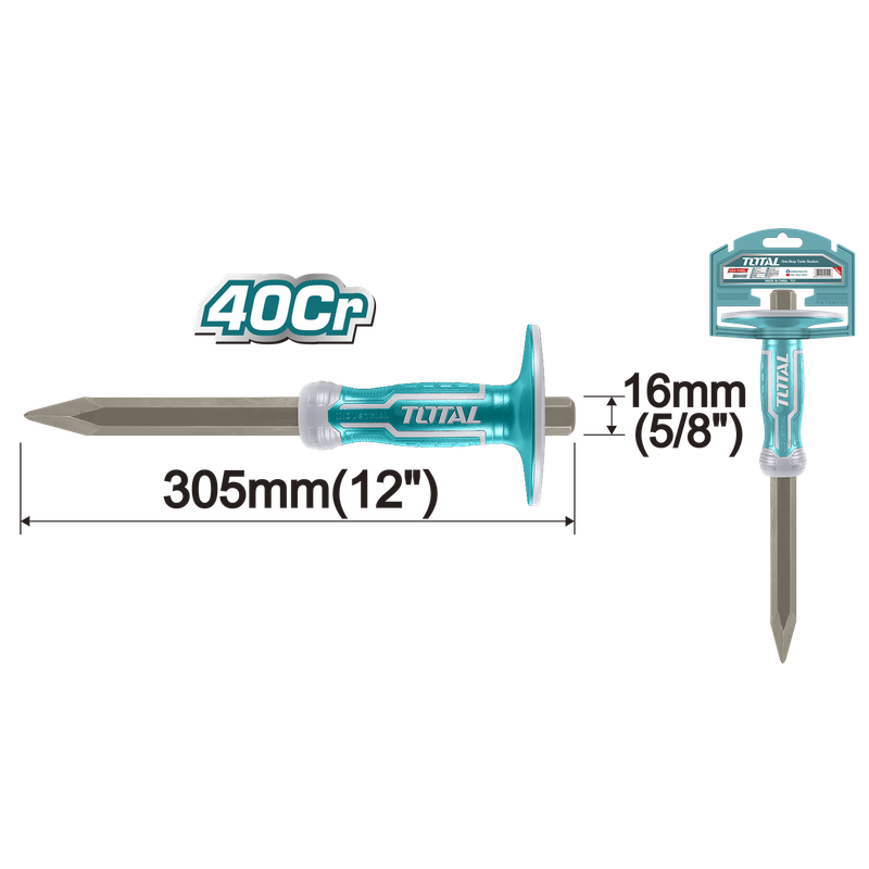 12"X5/8" Industrial Concrete chisel